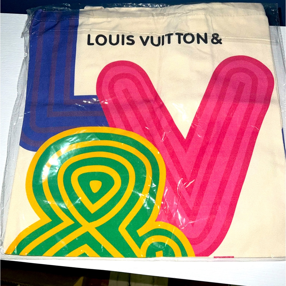 Authentic Louis Vuitton‎ Canvas Bag Eco Tote Limited Edition New In package.